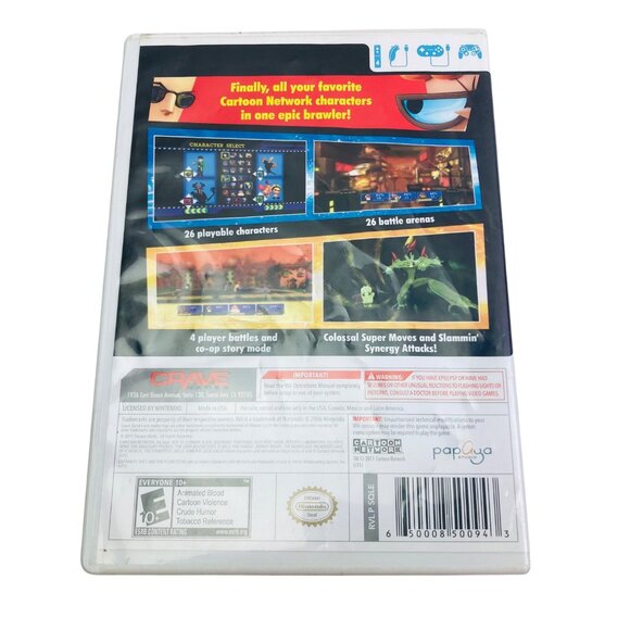 Cartoon Network: Punch Time Explosion XL (Nintendo Wii, 2011) No Manual EUC - Picture 2 of 3